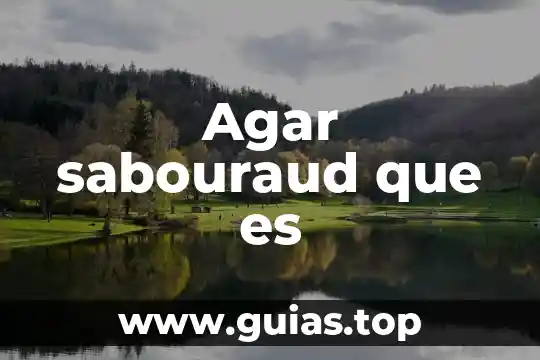Que es una activista malala 6 Agar sabouraud que es