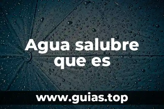 Que es bueno para quemadura con agua hervida 7 Agua salubre que es