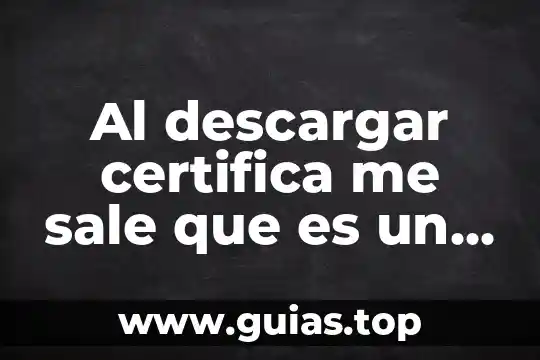 Que es una cosa amarilla que sale en los dientes 4 Al descargar certifica me sale que es un virus