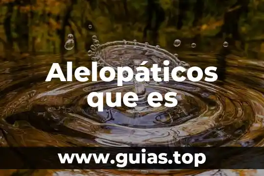 Identificamos que es ser oveja negra brainly 6 Alelopáticos que es
