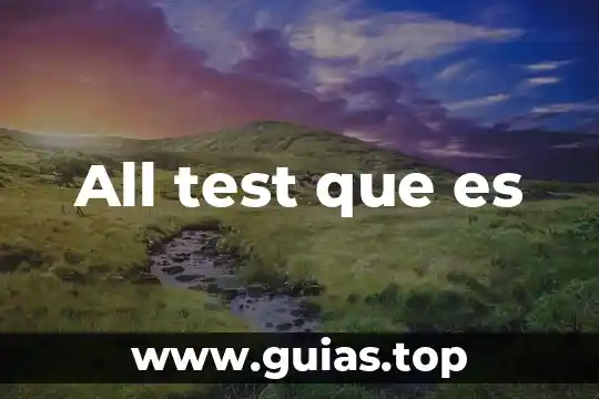 Que es ser bonita test para saber 4 All test que es