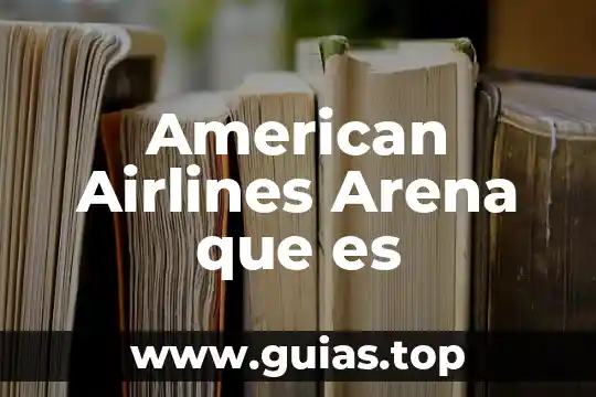 Que es ser arena 6 American Airlines Arena que es