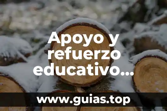 Apoyo y refuerzo educativo Patzcuaro que es