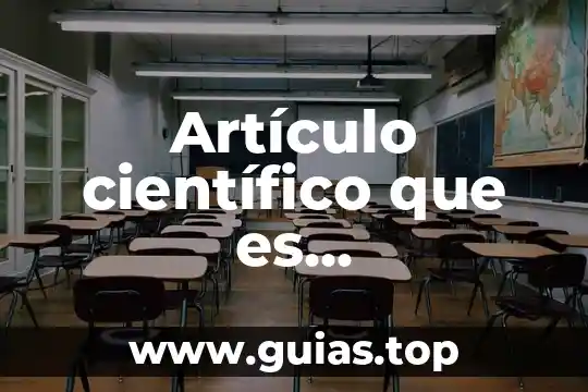 En el método científico que es la hipótesis 6 Artículo científico que es termodinámica