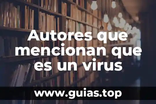 Qué es cotidianidad según autores concepto 8 Autores que mencionan que es un virus