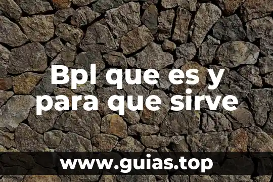 Qué es inexorable definición 4 Bpl que es y para que sirve