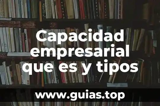 Que es un toroide tipos 7 Capacidad empresarial que es y tipos