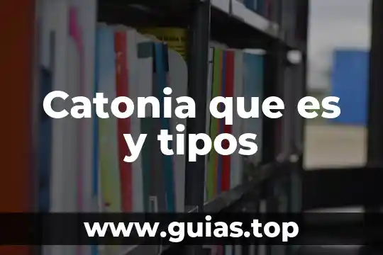 Qué es la neurosis y su clasificación y sus tipos 6 Catonia que es y tipos
