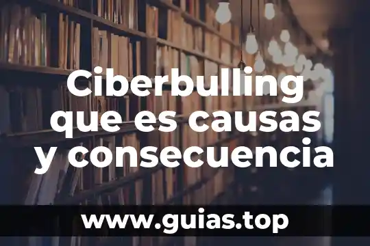 Que es anorexia causa y consecuencia 6 Ciberbulling que es causas y consecuencia