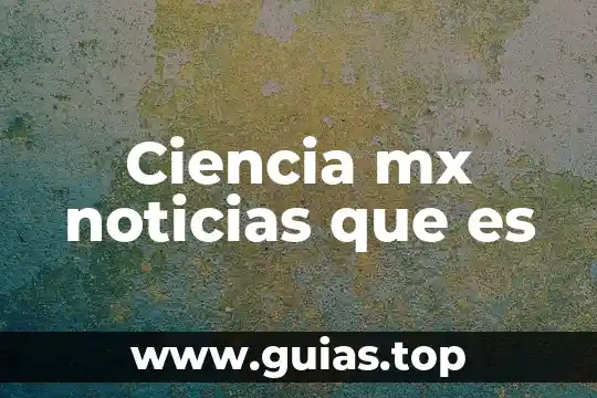 Qué es la agronomía como ciencia 4 Ciencia mx noticias que es