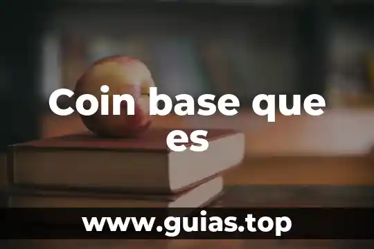 Que es una base en belleza 6 Coin base que es