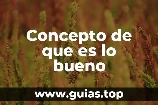 Qué es el juicio en los niños 6 Concepto de que es lo bueno