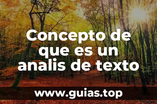 Que es parafrasear texto completos 6 Concepto de que es un analis de texto