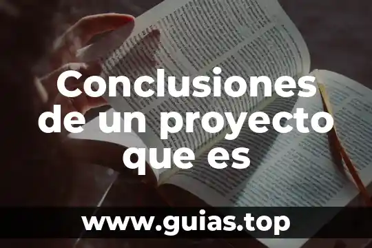 Qué es un proyecto de biogas definición 8 Conclusiones de un proyecto que es