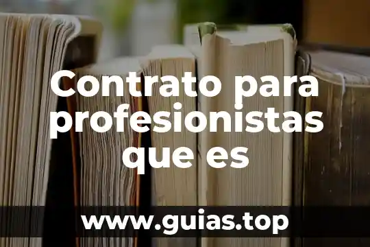 Que es un animal oofagos 8 Contrato para profesionistas que es