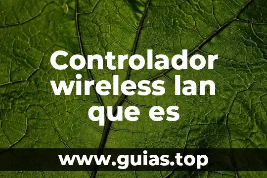 Que es un alias de cuenta 4 Controlador wireless lan que es