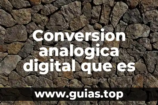 Que es conversion de unidades fisica ejemplos 7 Conversion analogica digital que es
