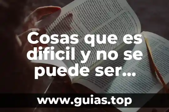 Que es el costo de las cosas 5 Cosas que es dificil y no se puede ser juegagerman