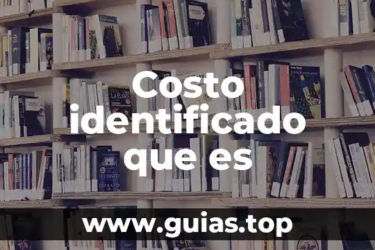 Que es un arancel costo 3 Costo identificado que es