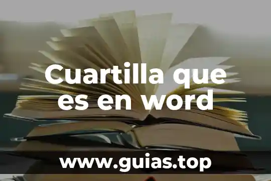 Ejemplo de media cuartilla de que es amor 3 Cuartilla que es en word