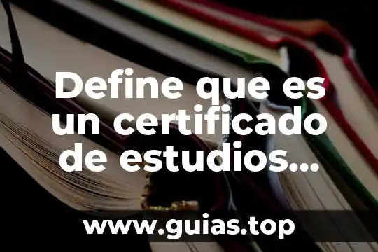Que es un certificado de firma electronica avanzada 8 Define que es un certificado de estudios cecyte