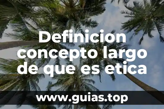 Que es un comité de ética 7 Definicion concepto largo de que es etica