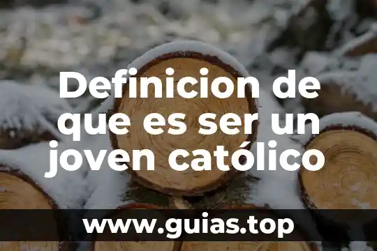 Que es ser atrasador 6 Definicion de que es ser un joven católico