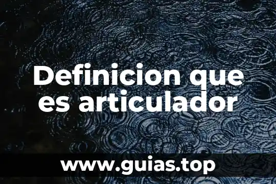 Qué es optimalidad definición 6 Definicion que es articulador