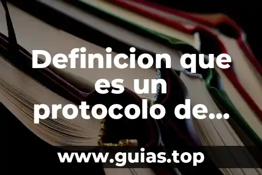 Qué es el protocolo de internet 3 Definicion que es un protocolo de red