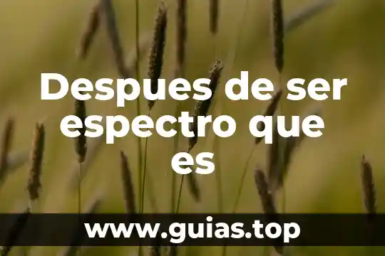 Que es ser una persona cortante 6 Despues de ser espectro que es