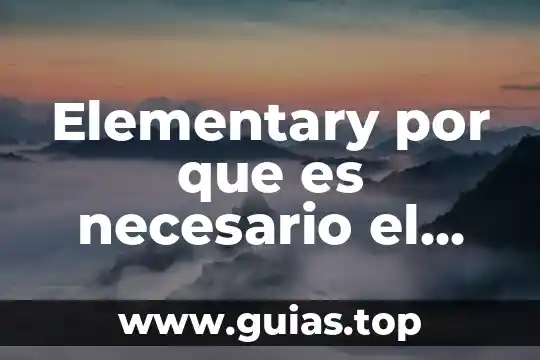 Qué es el amor de verdad 4 Elementary por que es necesario el amor
