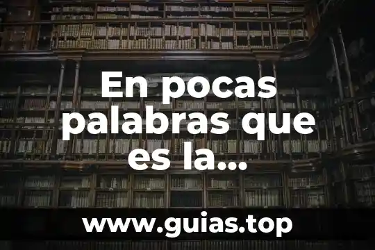 En pocas palabras que es un y ser individual 6 En pocas palabras que es la globalización