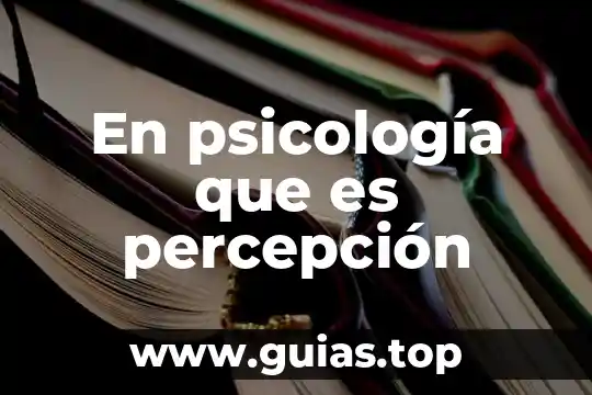 Que es el comportamiento beta en psicologia 7 En psicología que es percepción
