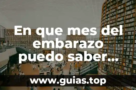 Que es el estudio de inmunocromatografía de embarazo 8 En que mes del embarazo puedo saber que es