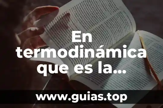 Que es una fuerza externa e interna 3 En termodinámica que es la energía interna