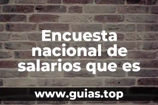 Qué es la teoría de salarios de David Ricardo 6 Encuesta nacional de salarios que es