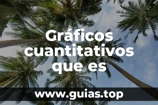 Qué es el análisis de datos cualitativos y cuantitativos 3 Gráficos cuantitativos que es