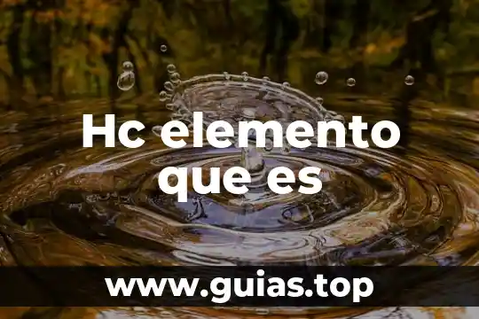 Que es un elemento circunstancial tipos 3 Hc elemento que es