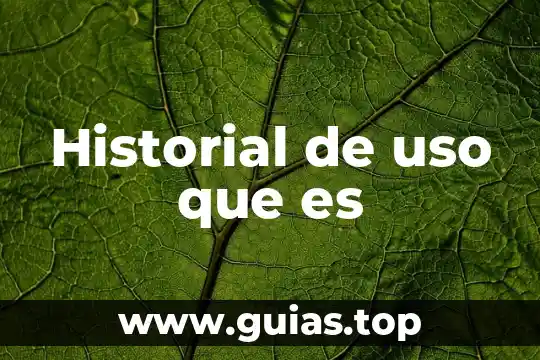 Que es el analisis de riesgo financiero 5 Historial de uso que es