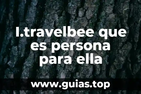 Que es una persona sangre liviana 8 I.travelbee que es persona para ella