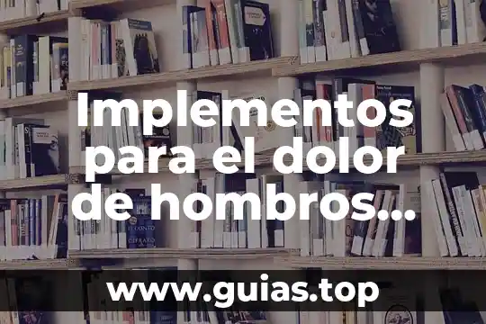 Que es bueno tomar para disminuir miomas en el embarazo 6 Implementos para el dolor de hombros que es bueno