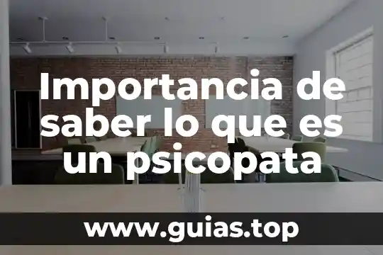 Que es el saber ser escuchado 3 Importancia de saber lo que es un psicopata