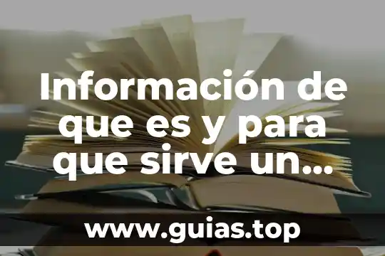 Cuadro sinóptico de que es la información cibernética 7 Información de que es y para que sirve un manómetro