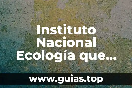 Que es el niveles de organisacion de la materia ecologia 3 Instituto Nacional Ecología que es