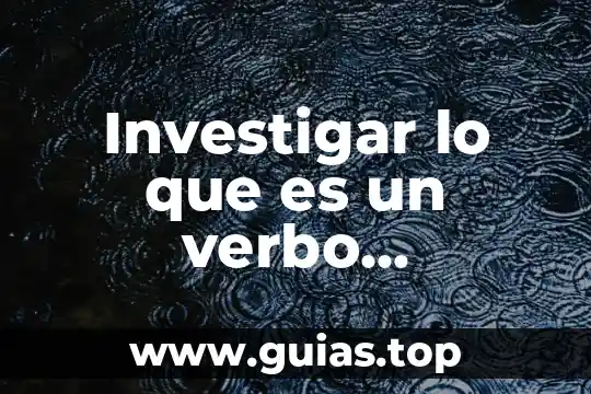 Que es ser imperativo 8 Investigar lo que es un verbo imperativo