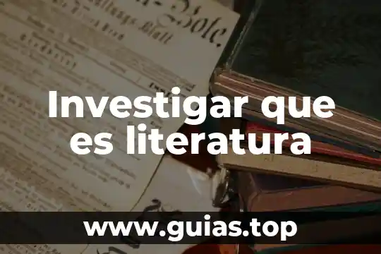 Sobre qué es importante investigar en psicología clínica 3 Investigar que es literatura