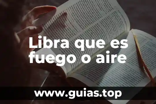 Que es informe de proyecto 4 Libra que es fuego o aire