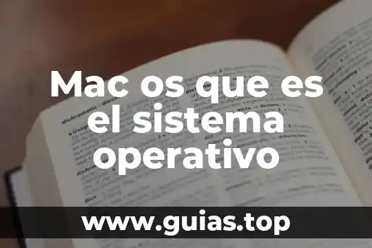 Qué es el DNI número o número de pasaporte 4 Mac os que es el sistema operativo