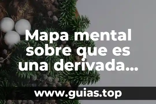 Que es la derivada de nivel superior 8 Mapa mental sobre que es una derivada en calculo