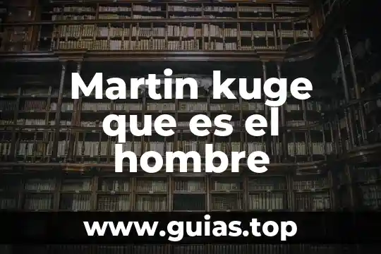 Que es un reductor de agua 4 Martin kuge que es el hombre